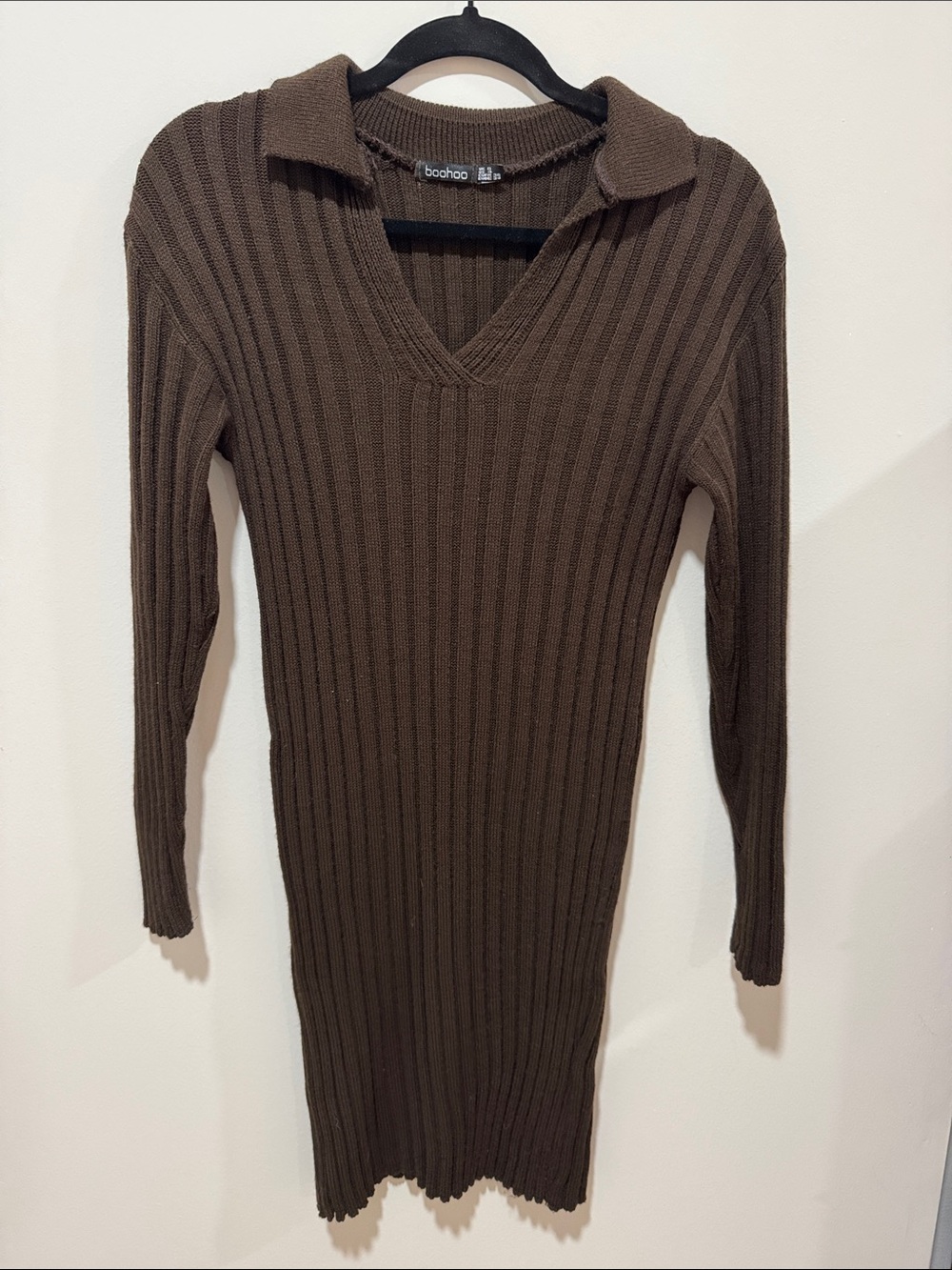Knit Polo Dress